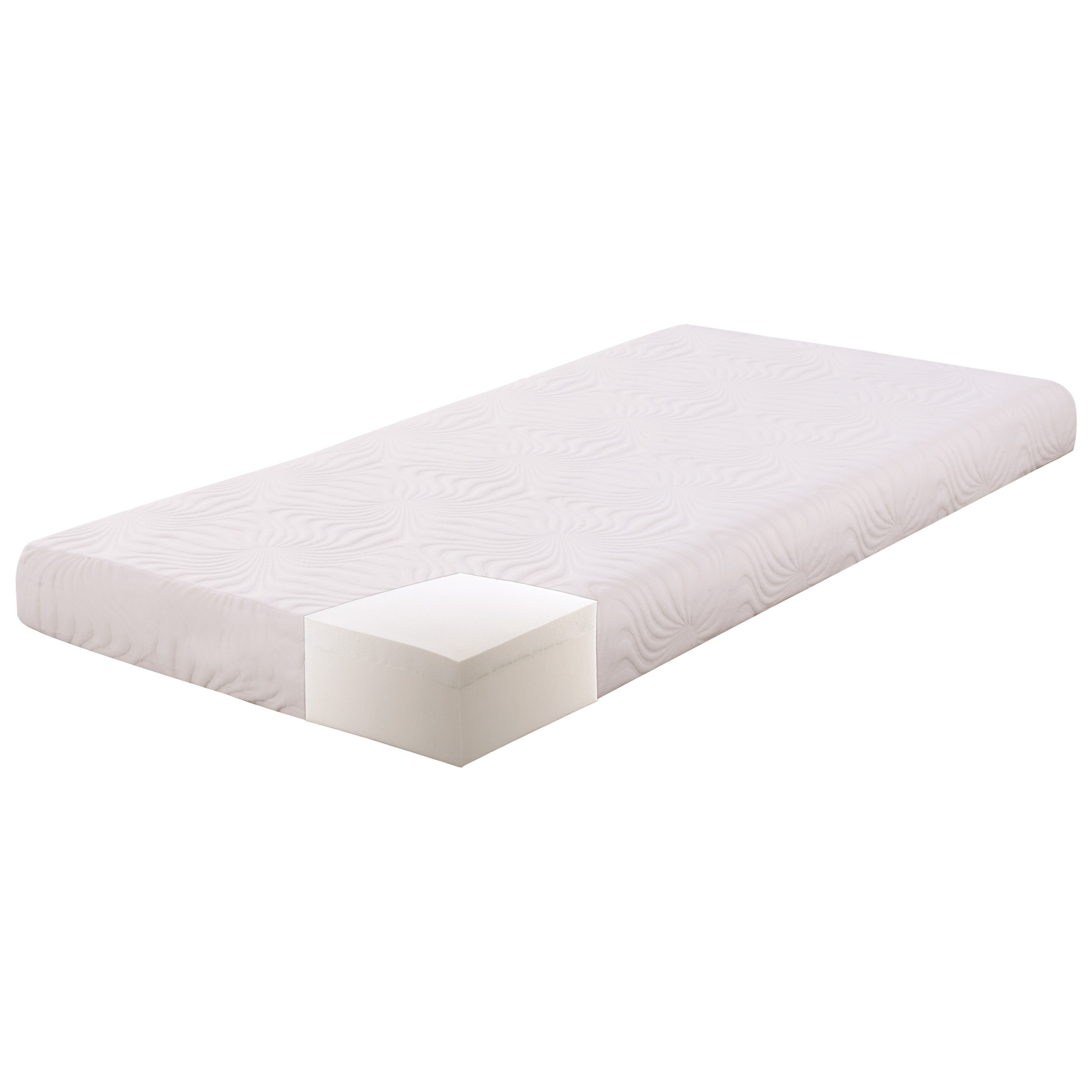 Coaster Joseph Mattress 6” Twin Memory Foam Mattress A1 Furniture